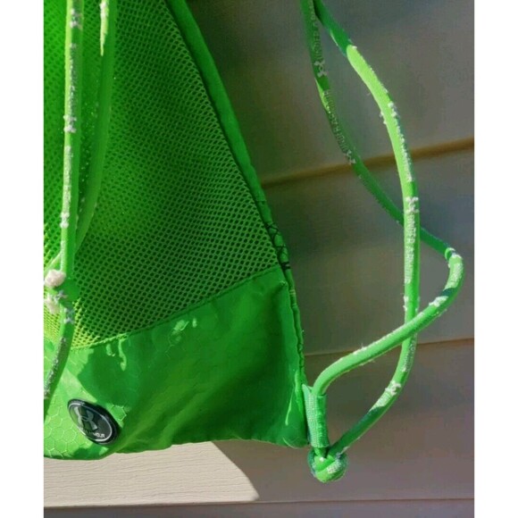 Under Armour Backpack Green Drawstring Tote Bag RN#104409 Bookbag - Picture 6 of 14